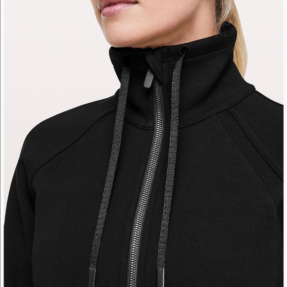 lululemon athletica Tops - Black Lululemon Huddle and Hustle Jacket Size 6